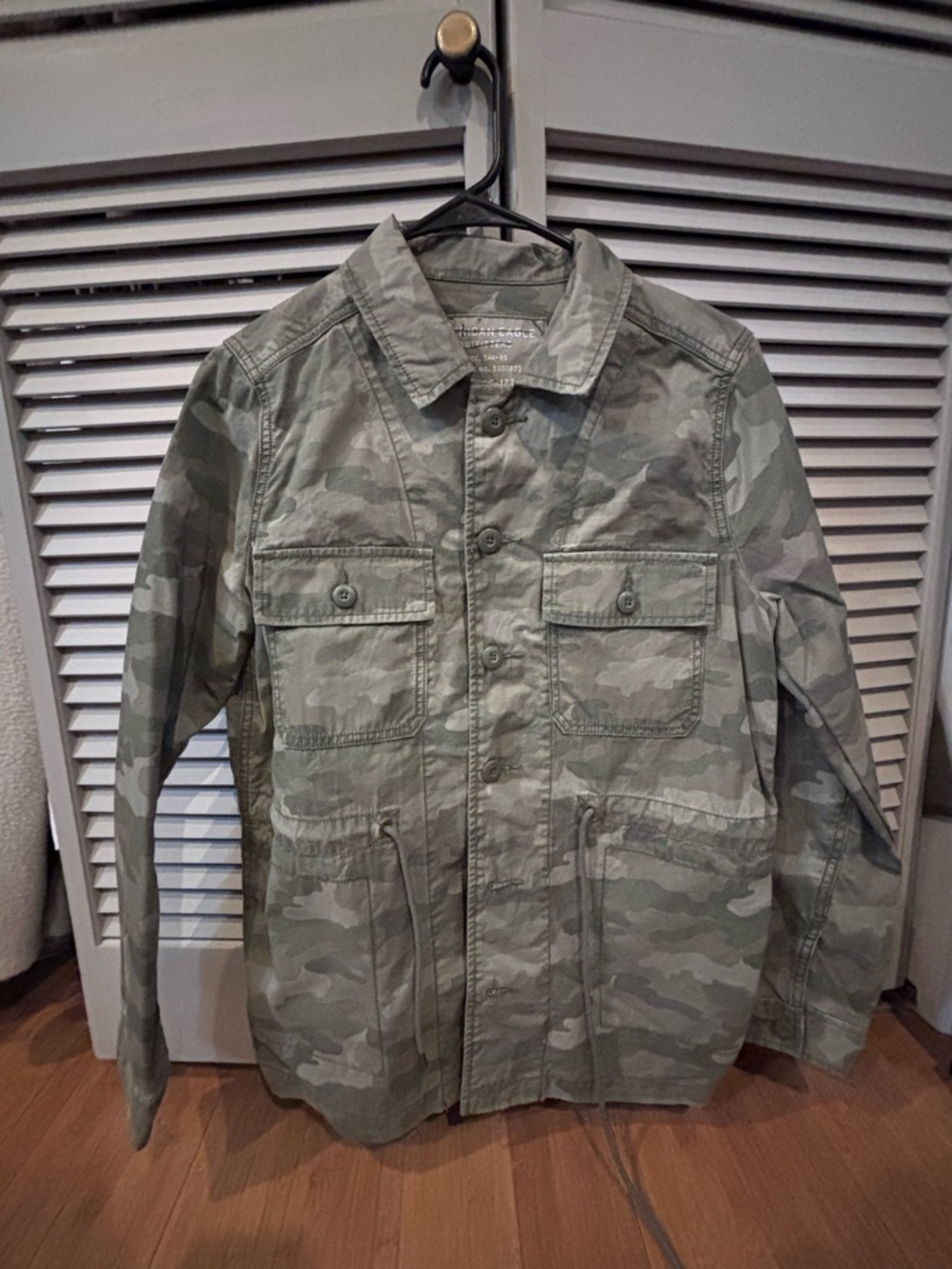 American Eagle  Light Green Camo Field Jacket